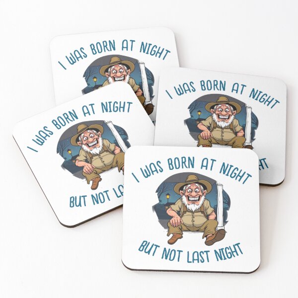 Item preview, Old Hillbilly I Was Born At Night designed and sold by Bigfoot T-Shirt Co..