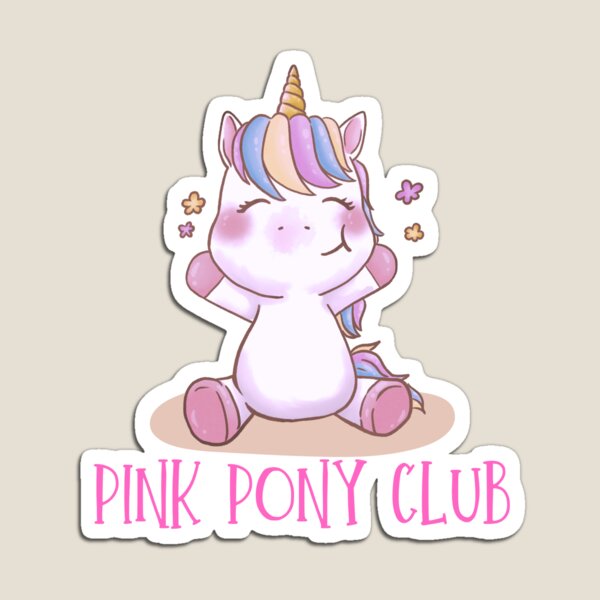 Item preview, Pink Pony Club T-Shirt, Pop Music Sticker designed and sold by Bits & Bops Boutique.