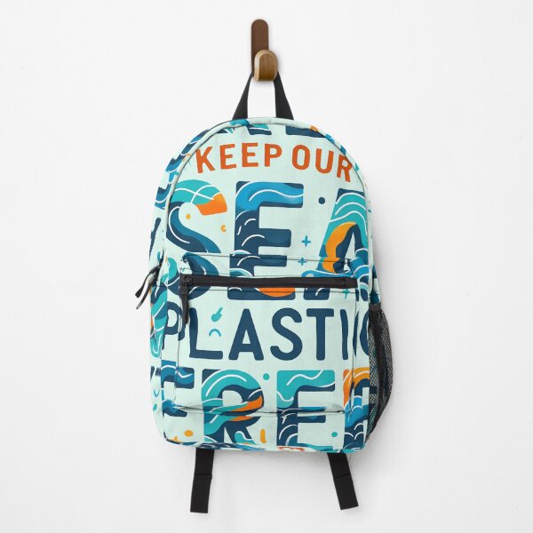 Item preview, Keep Our Sea Plastic Free, typography designed and sold by maxmaj.