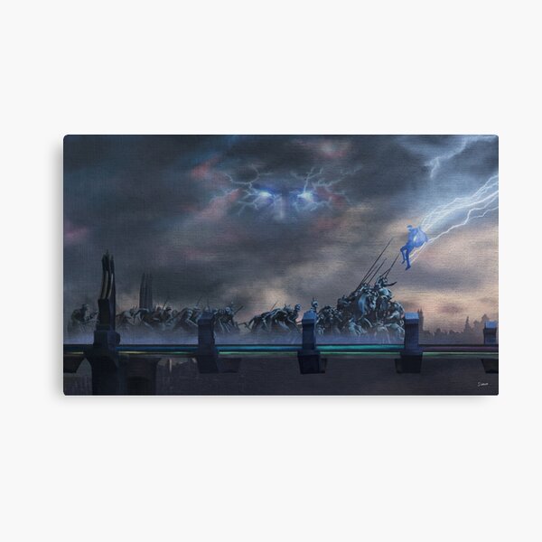 Item preview, Bifrost Battle Painting designed and sold by Sion Walker.