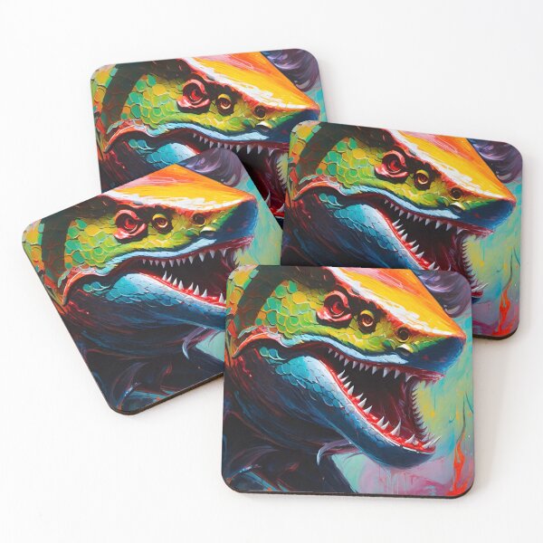 Item preview, Horned Shark Monster  designed and sold by MatrixTattoo.