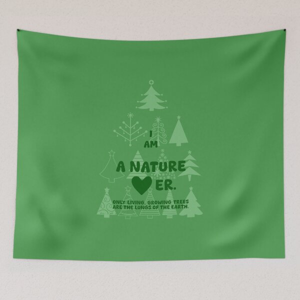 Item preview, I AM A NATURE LOVER, Unique designed and sold by villacreativa.