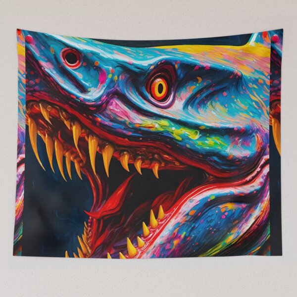 Item preview, Shark Monster  designed and sold by MatrixTattoo.