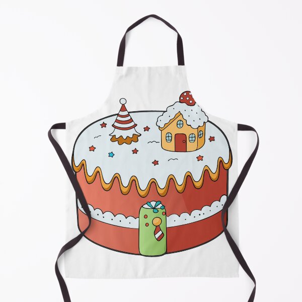 Item preview, Fluffy Christmas Cake with Marshmallow Toppers and Sugary Snow Dust designed and sold by omerfdln34.