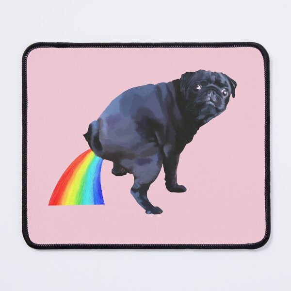 Item preview, Pug Rainbow designed and sold by JonRowland.