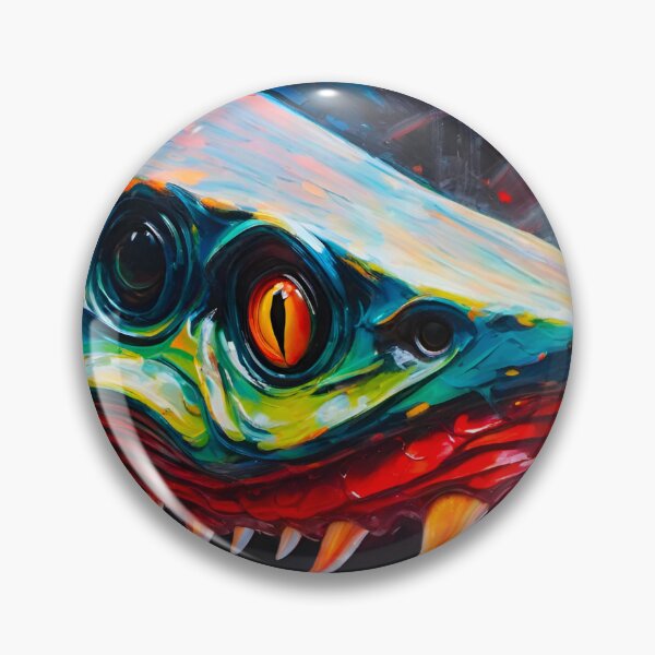 Item preview, Colorful Shark Monster  designed and sold by MatrixTattoo.