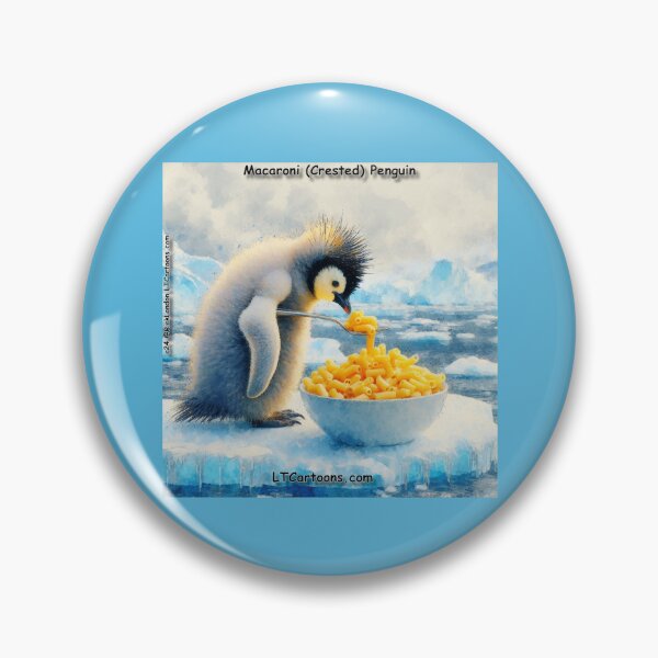 Item preview, Macaroni (Crested) Baby Penguin designed and sold by Rick London Gifts.