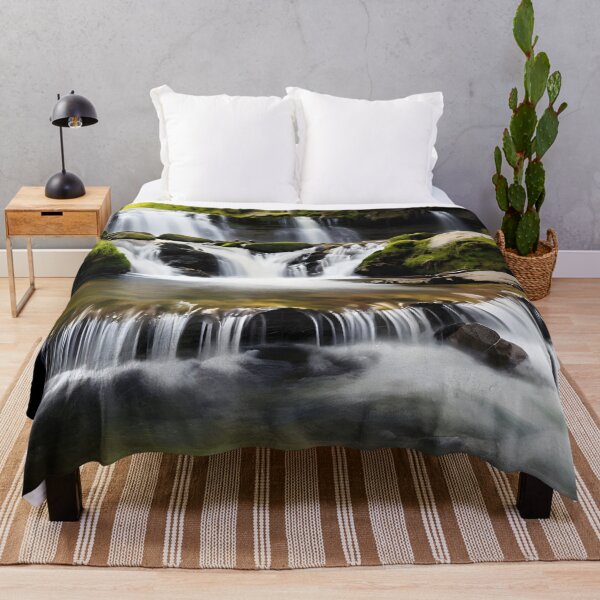 Item preview, waterfalls in the green forest or green jungle designed and sold by AA-designstore.