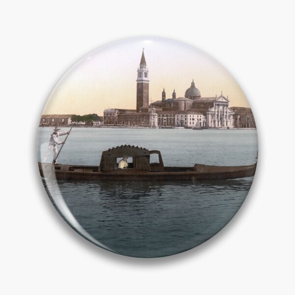 Item preview, Venetian gondolier designed and sold by 19th Century in Color.
