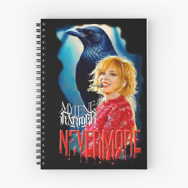 Item preview, Mylene_Farmer_Nevermore-Tour_crow Image designed and sold by MusicVibesTee.