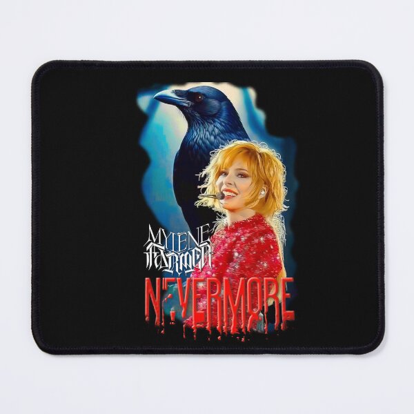 Item preview, Mylene_Farmer_Nevermore-Tour_crow Image designed and sold by MusicVibesTee.