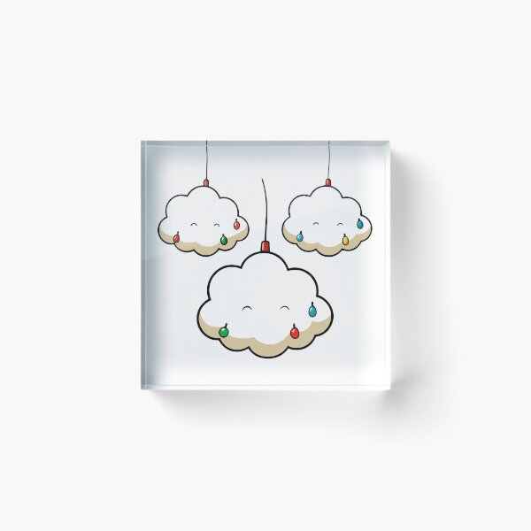 Item preview, Fluffy Cloud-Shaped Lights Hanging from the Ceiling designed and sold by omerfdln34.