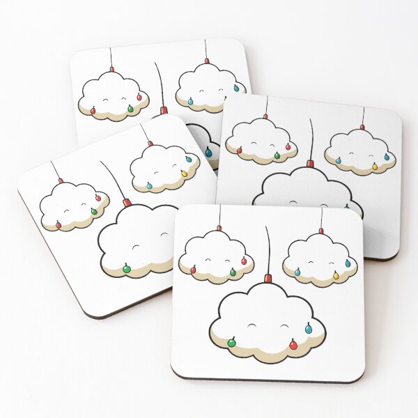 Item preview, Fluffy Cloud-Shaped Lights Hanging from the Ceiling designed and sold by omerfdln34.