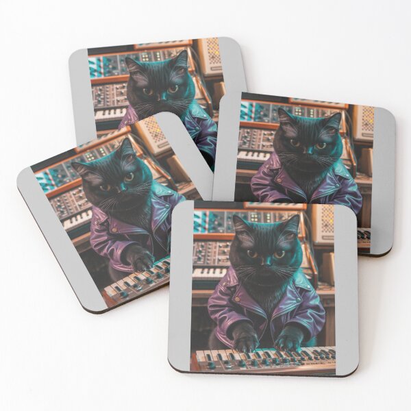 Item preview, Cats & Synthesizers 5 designed and sold by Mono.fi Studios.