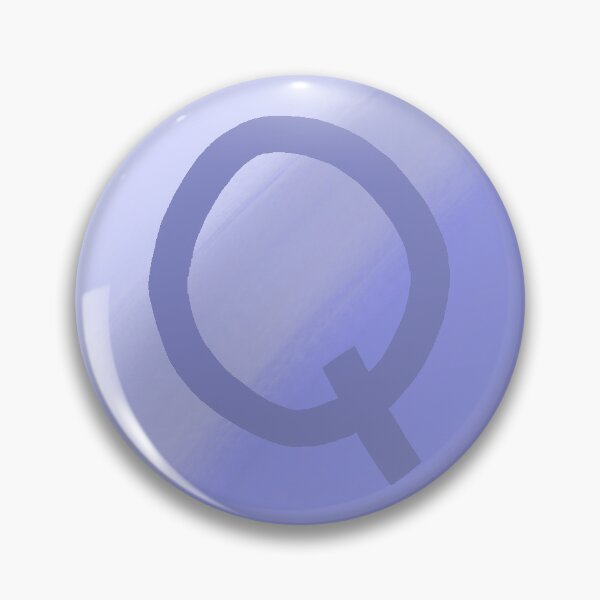 Item preview, Periwinkle Q with Gradient Background designed and sold by MusicQueen17.