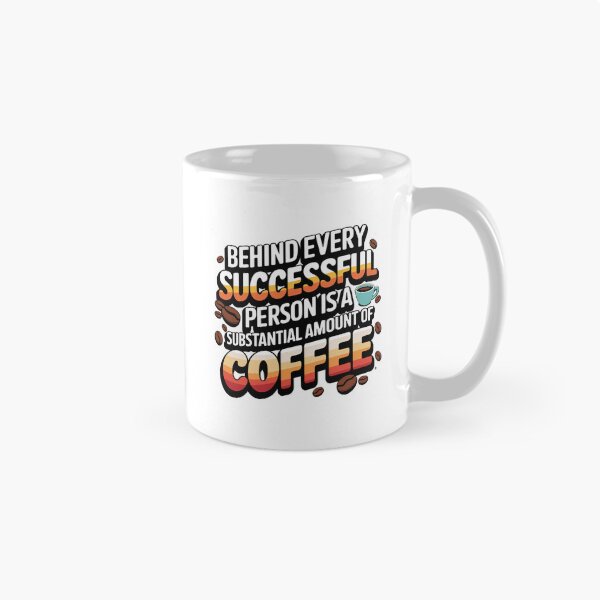 Item preview, "Substantial Amount of Coffee Typography" designed and sold by rfudge.
