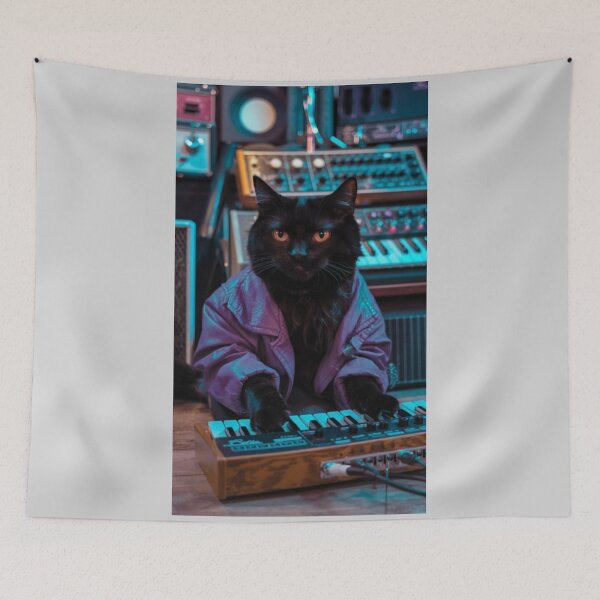Item preview, Cats & Synthesizers 6 designed and sold by Mono.fi Studios.