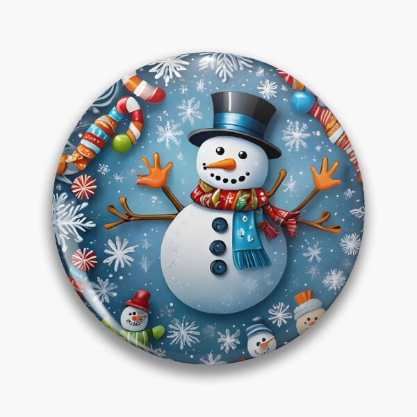 Item preview, Festive Snowman Mandala designed and sold by MandalasShops.
