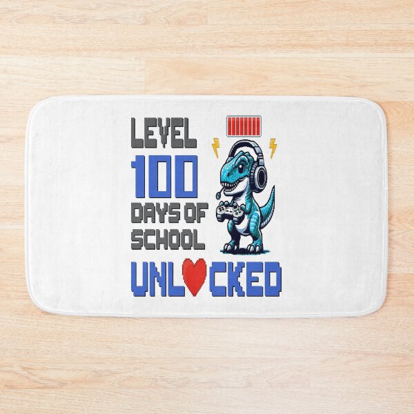 Item preview, Level 100 Days of School Unlocked designed and sold by YatoMino.