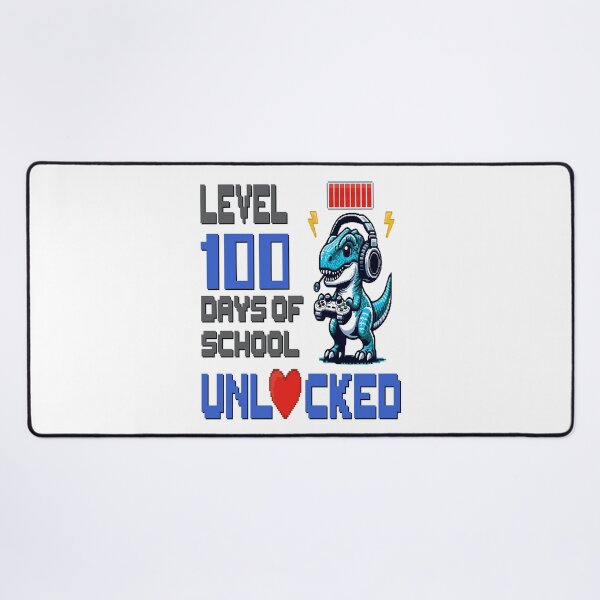 Item preview, Level 100 Days of School Unlocked designed and sold by YatoMino.