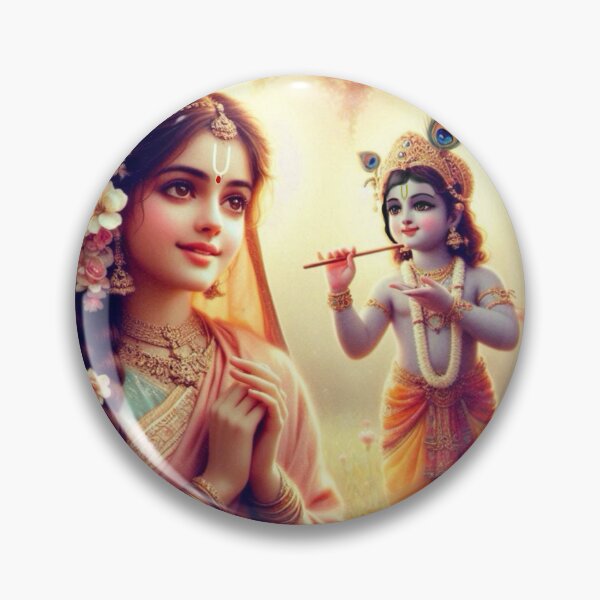 Item preview, Radha and Krishna designed and sold by AngeliqueArt.