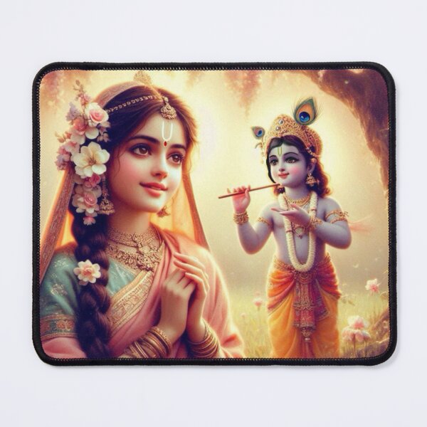 Item preview, Radha and Krishna designed and sold by AngeliqueArt.