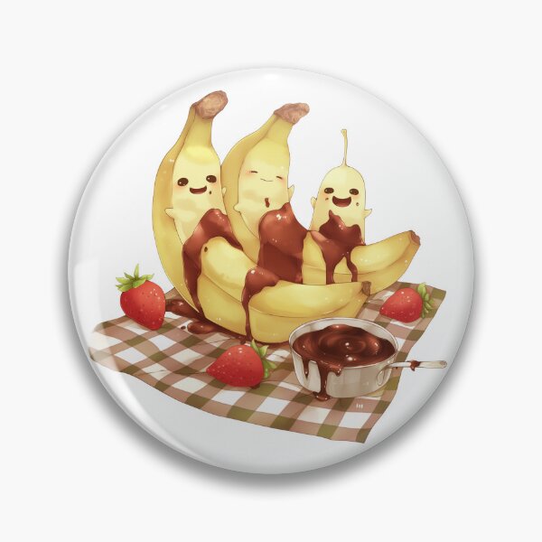 Item preview, Banana Party with Chocolate and Strawberries designed and sold by Carlos Monteiro.