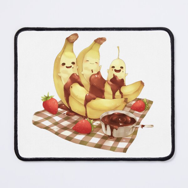 Item preview, Banana Party with Chocolate and Strawberries designed and sold by Carlos Monteiro.