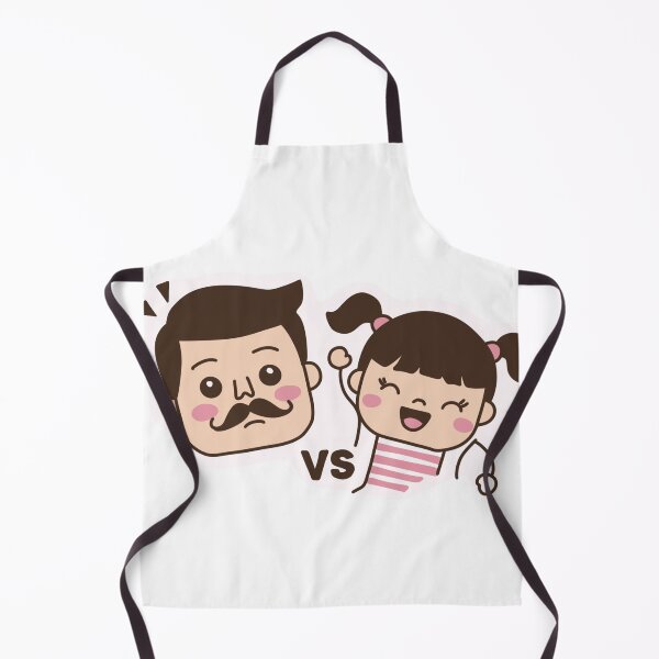 Item preview, cute dad v girls Classic T-Shirt designed and sold by Dospart.