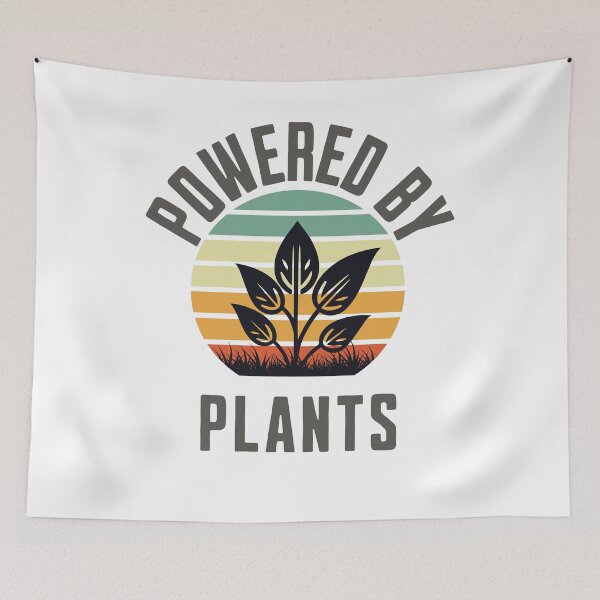Item preview, Powered by Plants Vegetarian designed and sold by inkframe.