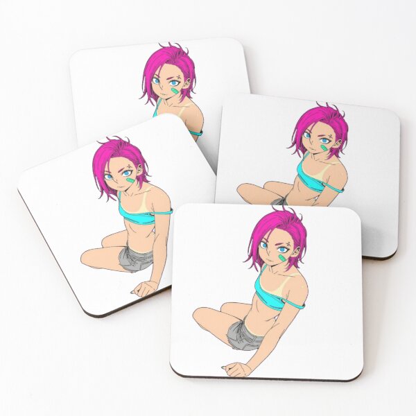 Item preview, Pink haired anime girl designed and sold by SpookieEla.