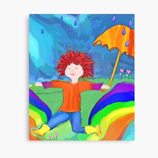 Splash - Chase the Rainbow Canvas Print