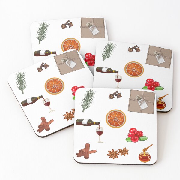 Item preview, New Year's atmosphere with mulled wine designed and sold by Anastasiiass.