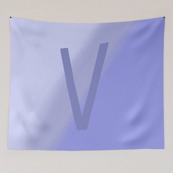 Item preview, Periwinkle V with Gradient Background designed and sold by MusicQueen17.