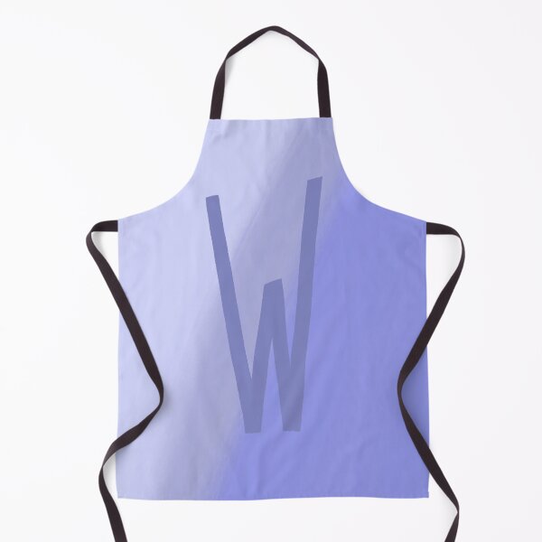 Item preview, Periwinkle W with Gradient Background designed and sold by MusicQueen17.