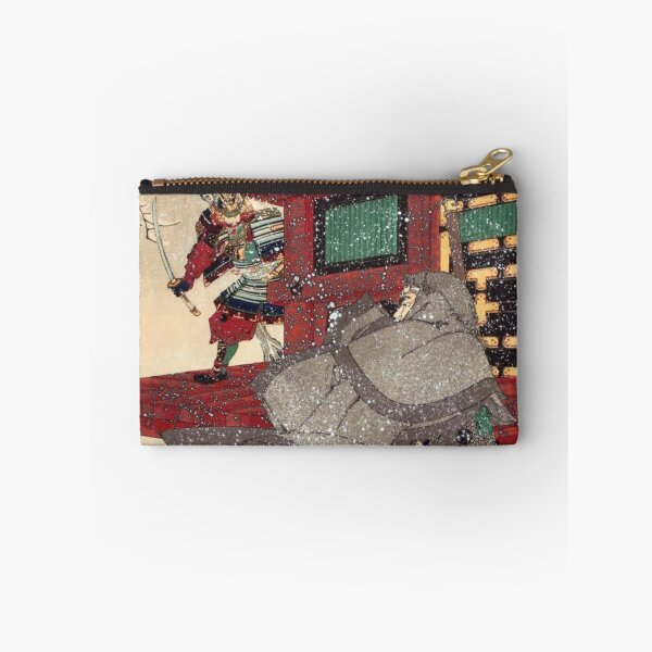 Item preview, Tadanobu confronts the warrior monk Kakuhan on Mount Yoshino designed and sold by RickE.