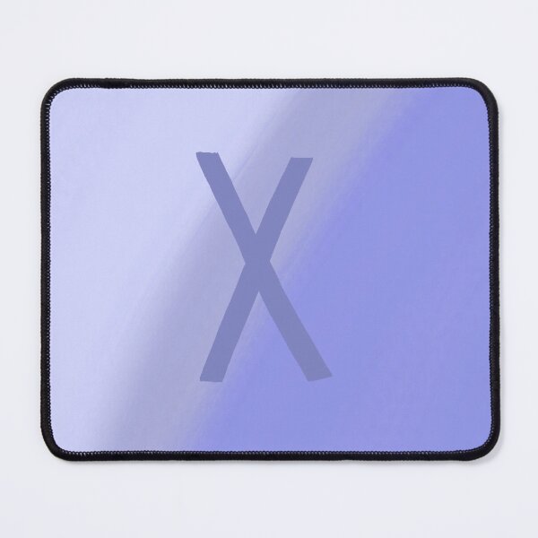 Item preview, Periwinkle X with Gradient Background designed and sold by MusicQueen17.