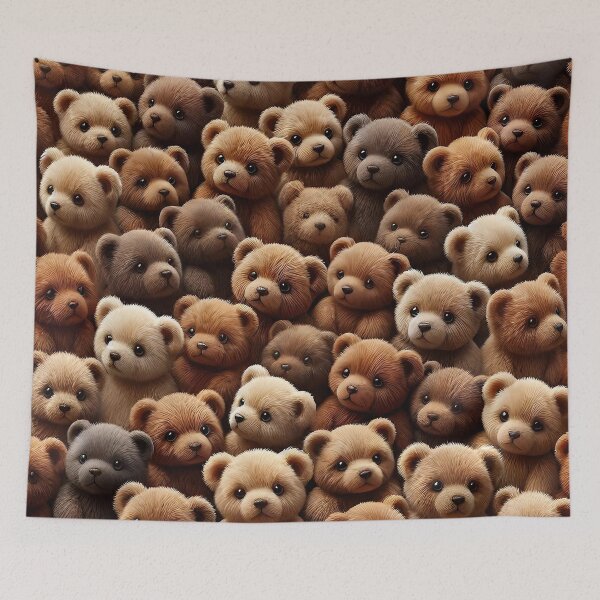 Item preview, Cute Little Brown Teddybear Pattern  designed and sold by PuuuurfectAngel.