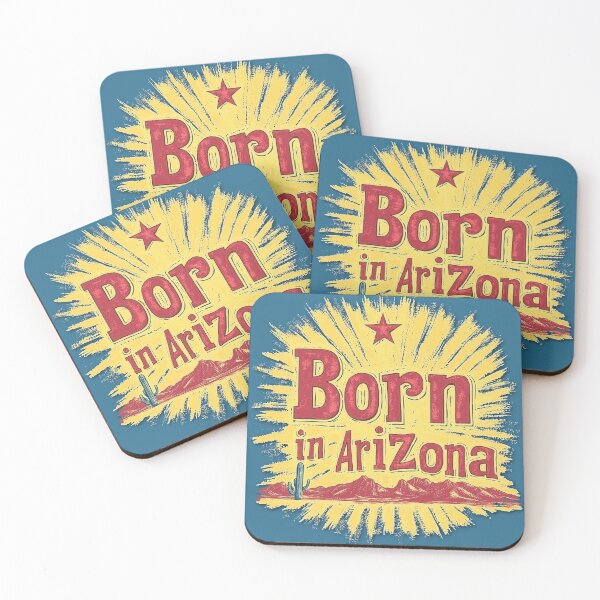 Item preview, Born in Arizona Desert Landscape designed and sold by OriginalBeerCat.