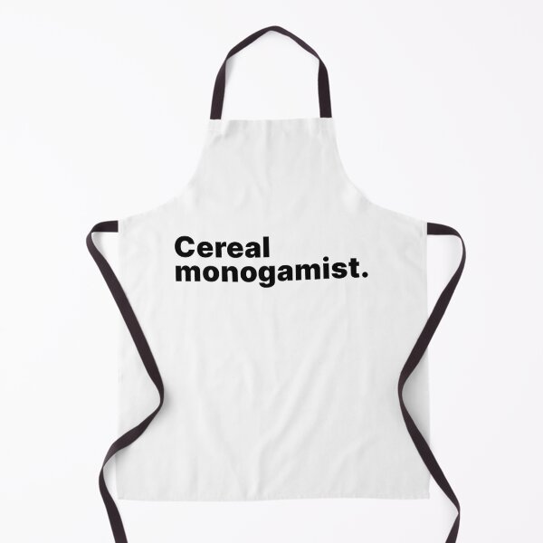 Item preview, Cereal monogamist | White text designed and sold by ThingsOnTees.