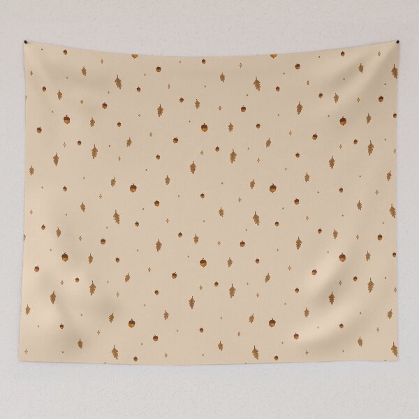 Item preview, Acorn and leaf pattern designed and sold by liiafis.