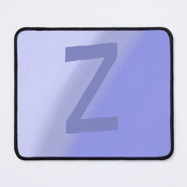 Item preview, Periwinkle Z with Gradient Background designed and sold by MusicQueen17.