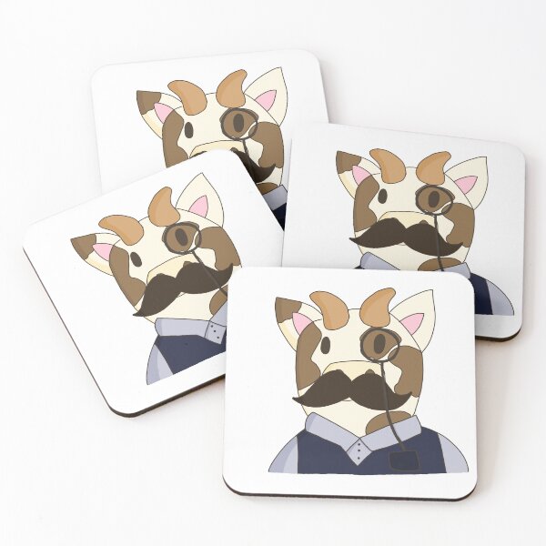 Item preview, Fancy cow designed and sold by Shroomiesandco.
