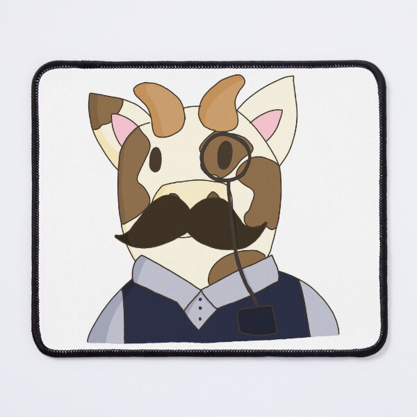 Item preview, Fancy cow designed and sold by Shroomiesandco.