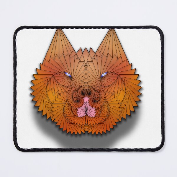 Item preview, Geometric Doggy produced from (mostly) equilateral triangles designed and sold by Robert Hellyer.