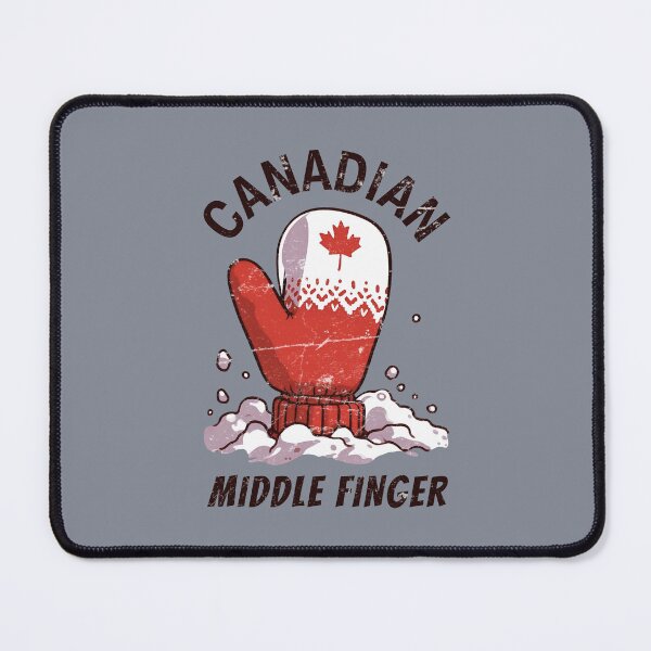 Item preview, Canadian Middle Finger designed and sold by HowToCanadian.