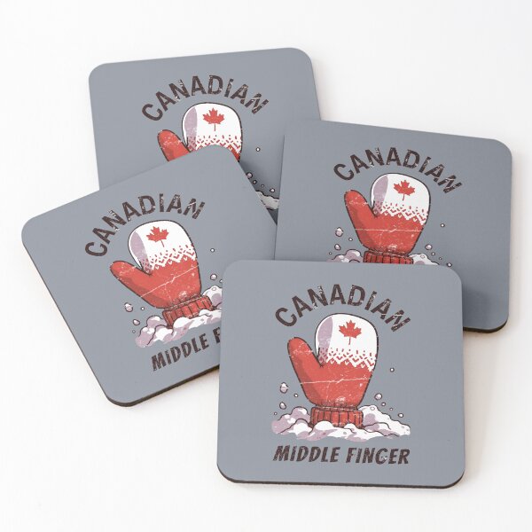 Item preview, Canadian Middle Finger designed and sold by HowToCanadian.