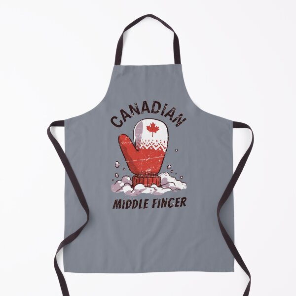 Item preview, Canadian Middle Finger designed and sold by HowToCanadian.