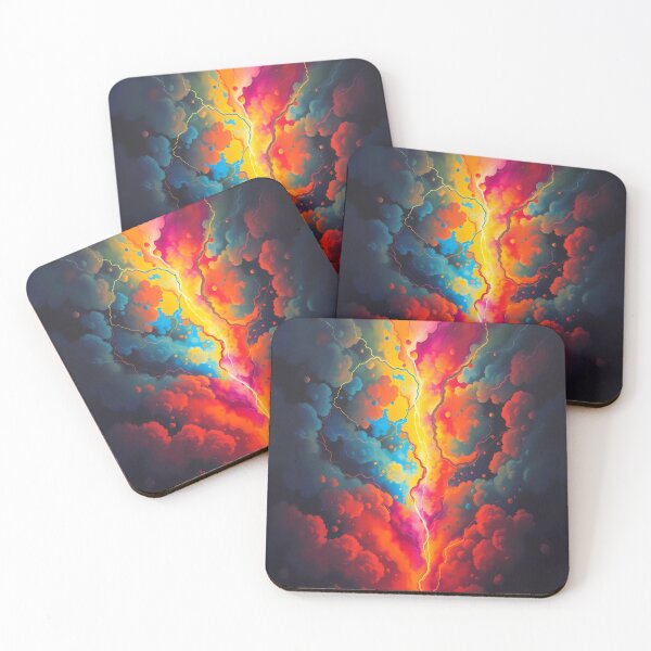Item preview, Electric Storm of Color designed and sold by Vitalka-uk.