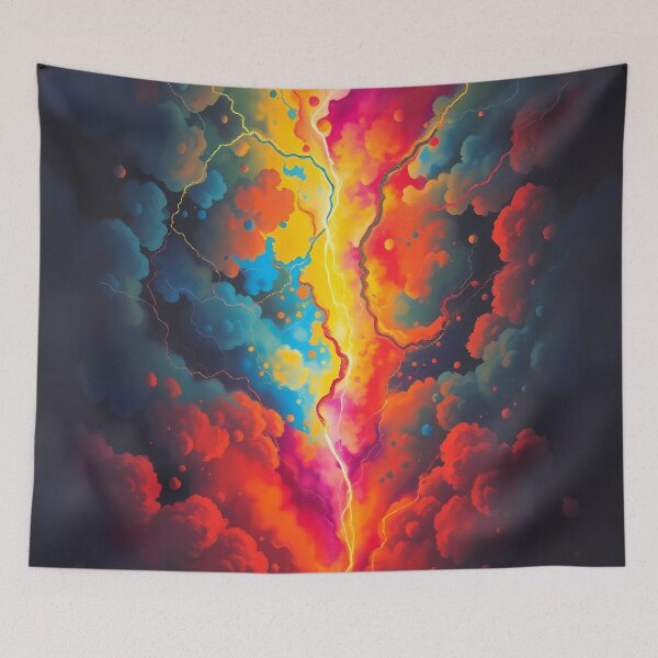 Item preview, Electric Storm of Color designed and sold by Vitalka-uk.